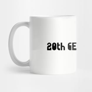 20th Century Boy, black Mug